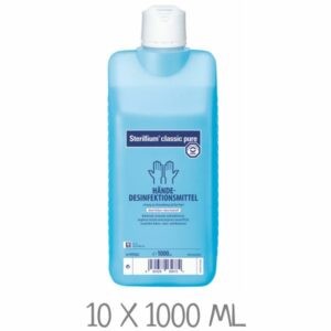 10 x 1 Liter Händedesinfektion 9803910 Sterillium Classic Pure 1000ml